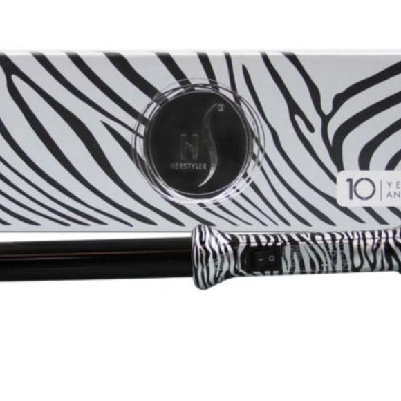 Herstyler G25 Curling Iron Platinum Zebra main image 4